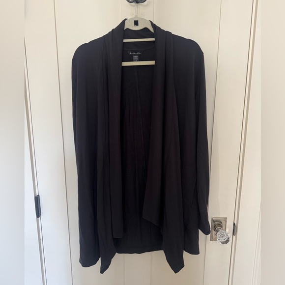 Athleta Pranayama black wrap size L Tall - Picture 1 of 7